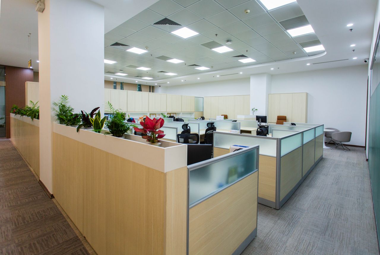 Business professionals meeting in a modern Orlando office